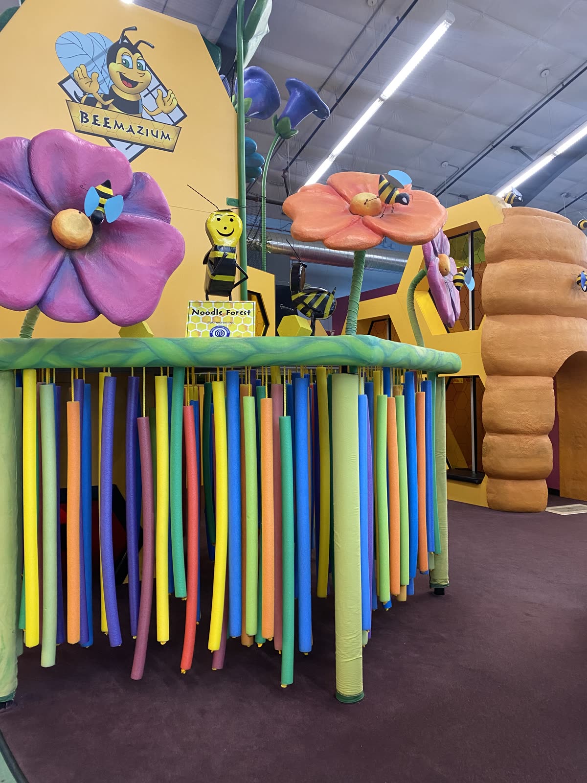 The Beemazium giant beehive