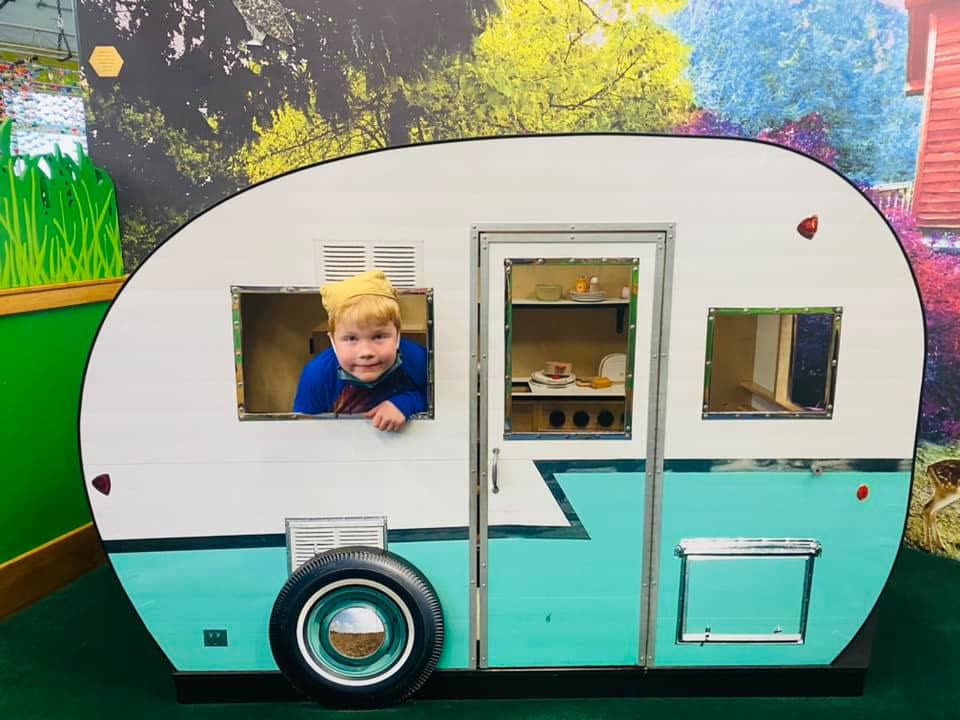 The play camper at Pleasant Park